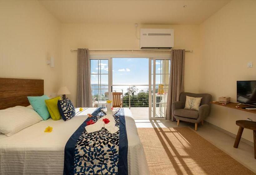 اتاق استاندارد با بالکن و چشمانداز دریا, Villa Panoramic Seaview