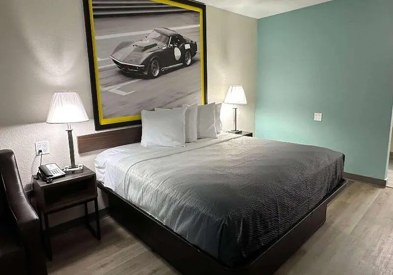 اتاق استاندارد با تخت بزرگ, Super 8 By Wyndham Kannapolis