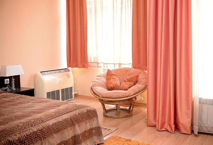 テラス付き1ベッドルームアパートメント, Family Art Hotel Zora