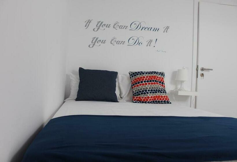 스탠다드 룸 공동 욕실, Uau Hostel