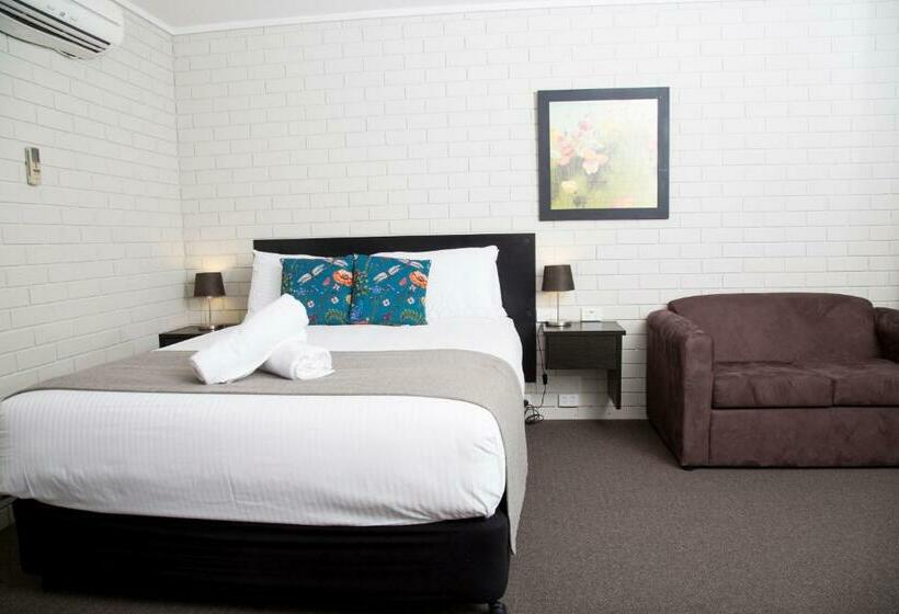 اتاق استاندارد با چشمانداز باغ, Crystal Fountain Motel Albury
