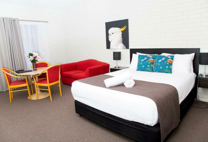 اتاق استاندارد با چشمانداز باغ, Crystal Fountain Motel Albury