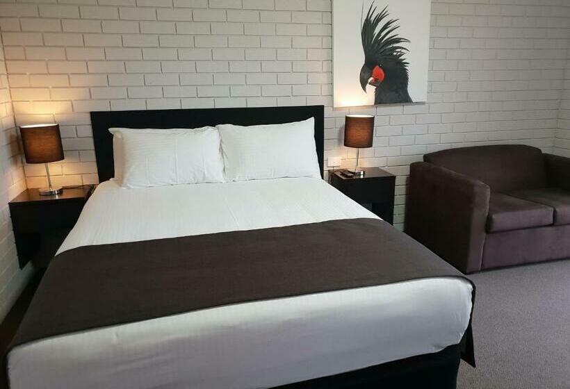 اتاق استاندارد با چشمانداز باغ, Crystal Fountain Motel Albury