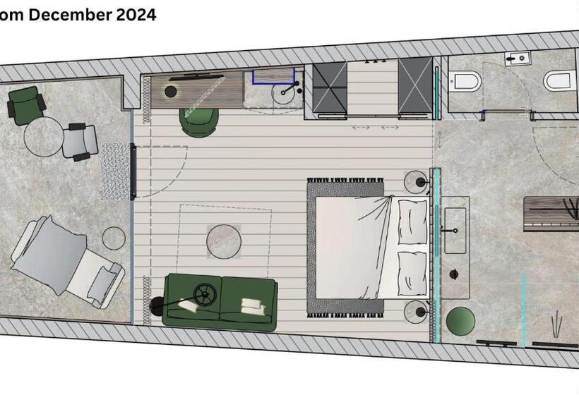 غرفة سوبيريور سرير كينج, Cendevaves Alpine Silence