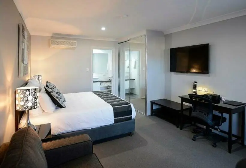 Deluxe-huone, Astro Dish Motor Inn