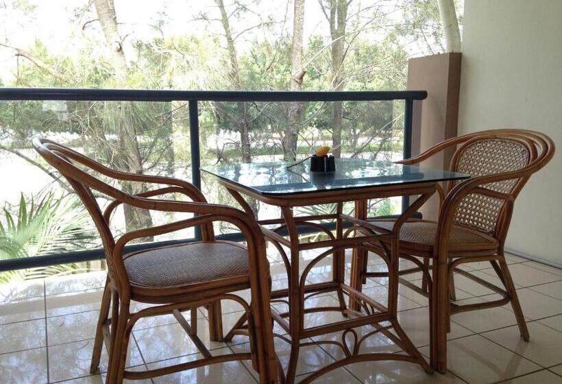 חדר סטנדרט עם מיטת קינג, Novena Palms Motel