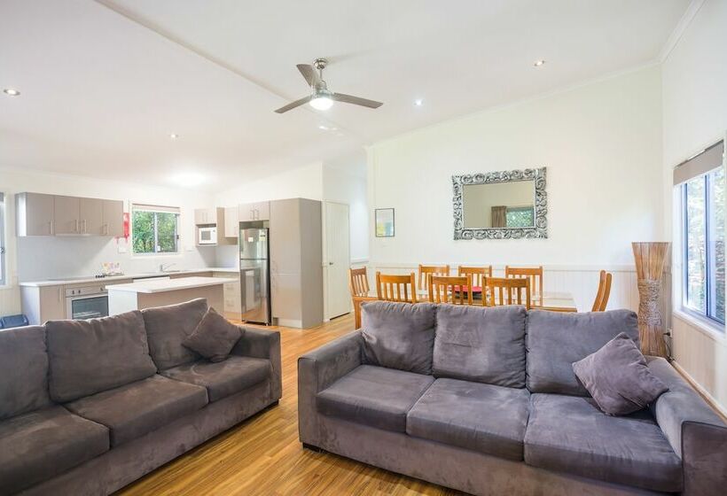 3ベッドルームのデラックスビラ, Fingal Bay Holiday Park