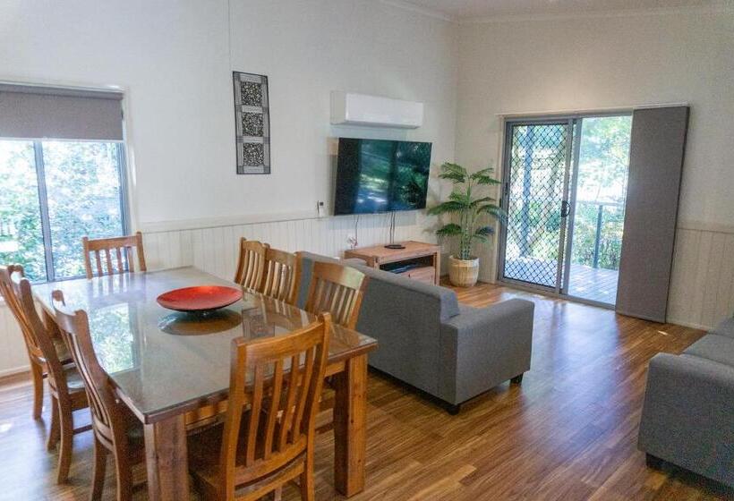 3ベッドルームのデラックスビラ, Fingal Bay Holiday Park