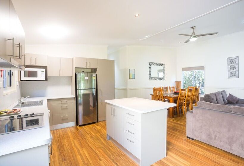3ベッドルームのデラックスビラ, Fingal Bay Holiday Park