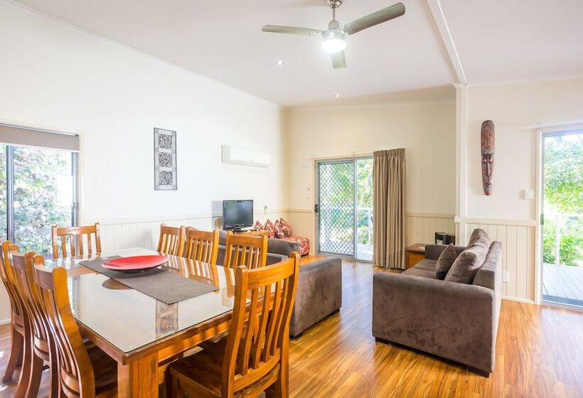 3ベッドルームのデラックスビラ, Fingal Bay Holiday Park