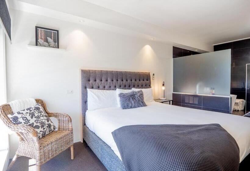 חדר דלוקס עם מיטת קינג, Tower Motel Marysville