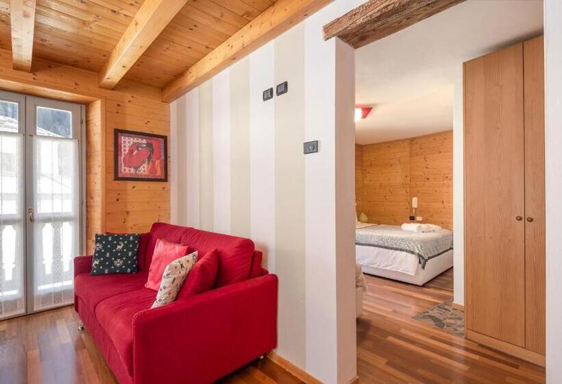 מיטת קינג בסוויטה, Locanda Cantù