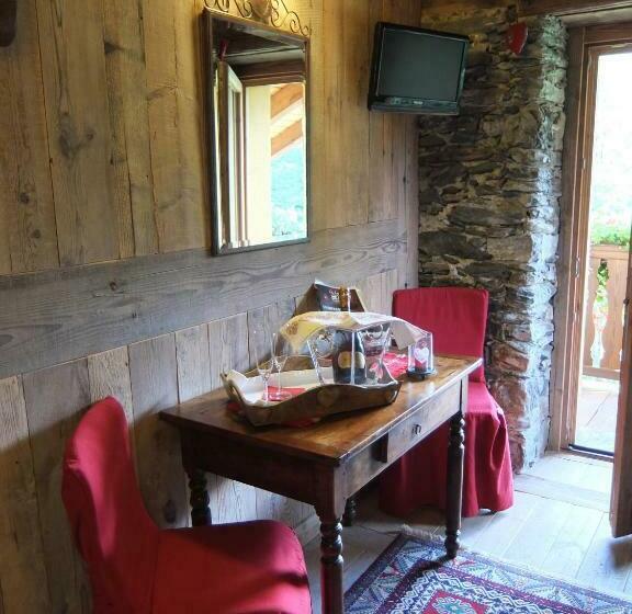 اتاق استاندارد با بالکن, La Luge D'antan Maison D'hôtes & Spa