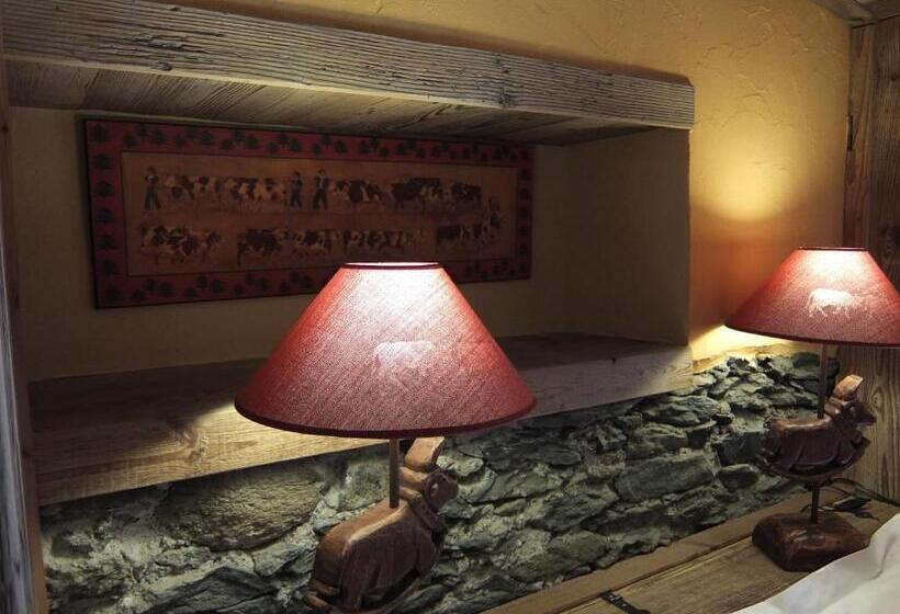 标准间带阳台, La Luge D'antan Maison D'hôtes & Spa