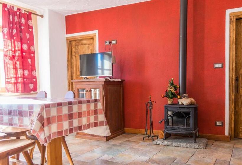 １ベッドルームアパートメント, La Placette   Albergo Diffuso E Trattoria