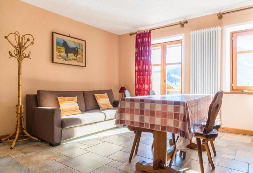 １ベッドルームアパートメント, La Placette   Albergo Diffuso E Trattoria