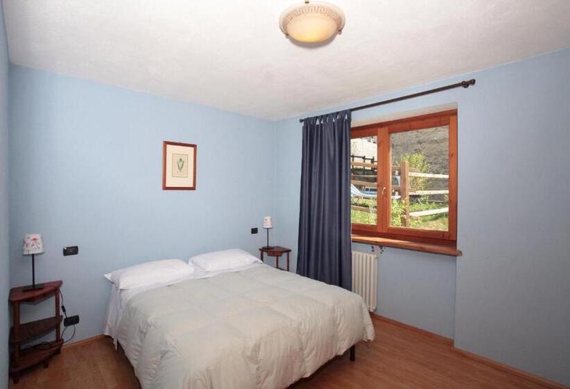バルコニー付２ベッドルームアパートメント, La Placette   Albergo Diffuso E Trattoria