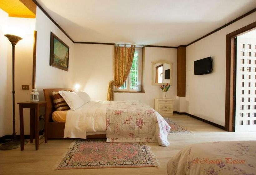 اتاق استاندارد سه تخته با چشمانداز باغ, Villa Adriana Varese