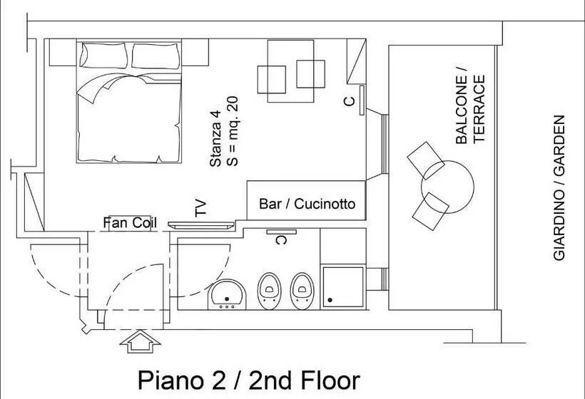 اتاق استاندارد, Casa Calicantus
