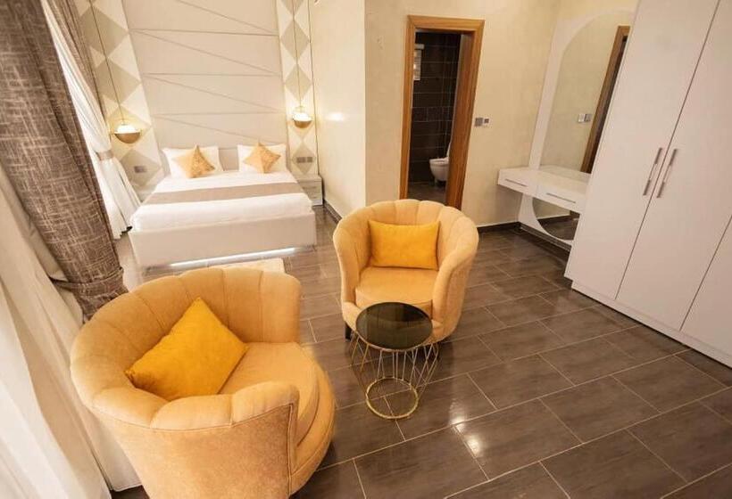 اتاق استاندارد با تخت بزرگ, Grik Hotel   Entebbe