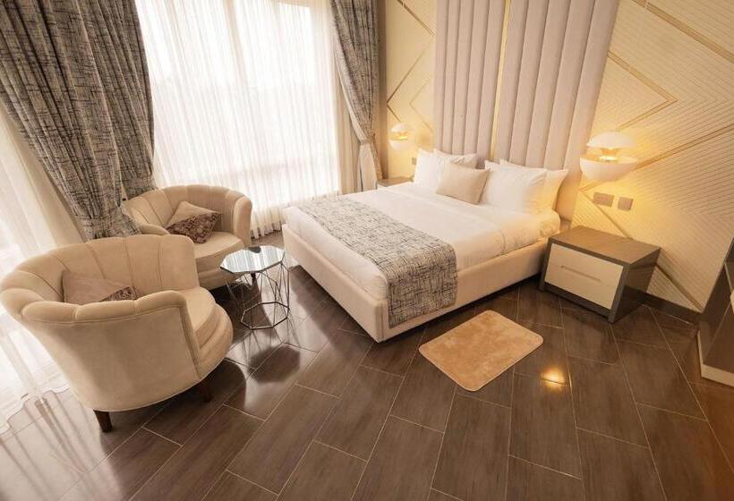 اتاق استاندارد با تخت بزرگ, Grik Hotel   Entebbe