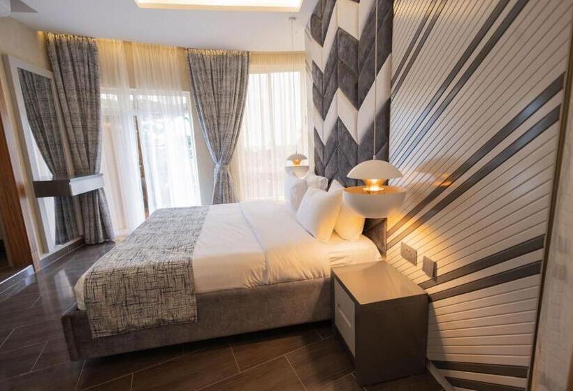 اتاق استاندارد با تخت بزرگ, Grik Hotel   Entebbe