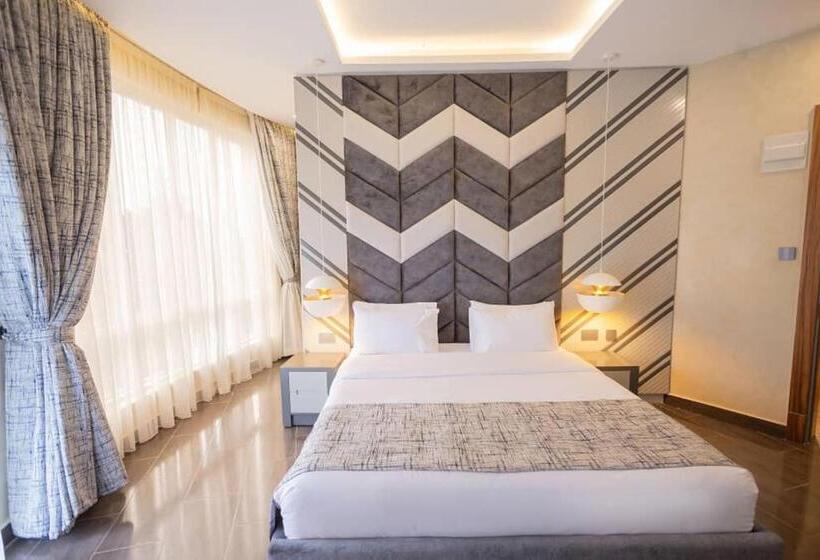 اتاق استاندارد با تخت بزرگ, Grik Hotel   Entebbe