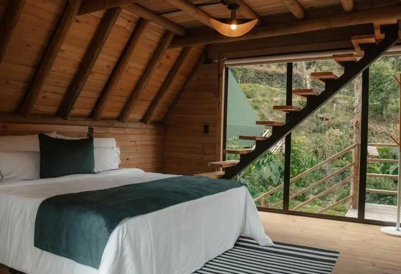 Superior-mökki 1 Makuuhuone, Ecohotel Cantos Del Rio