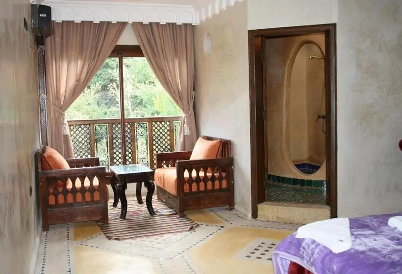 Deluxe-huone Puutarhanäkymä, Riad Jnane Imlil