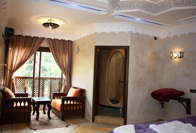 Deluxe-huone Puutarhanäkymä, Riad Jnane Imlil