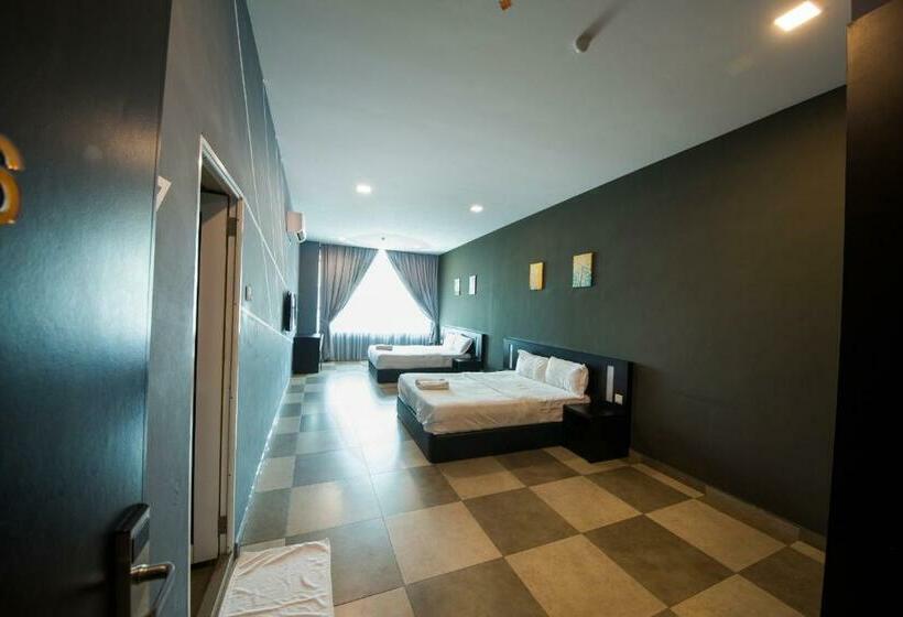 غرفة ديلوكس عائلية, Elite Hotel Muar