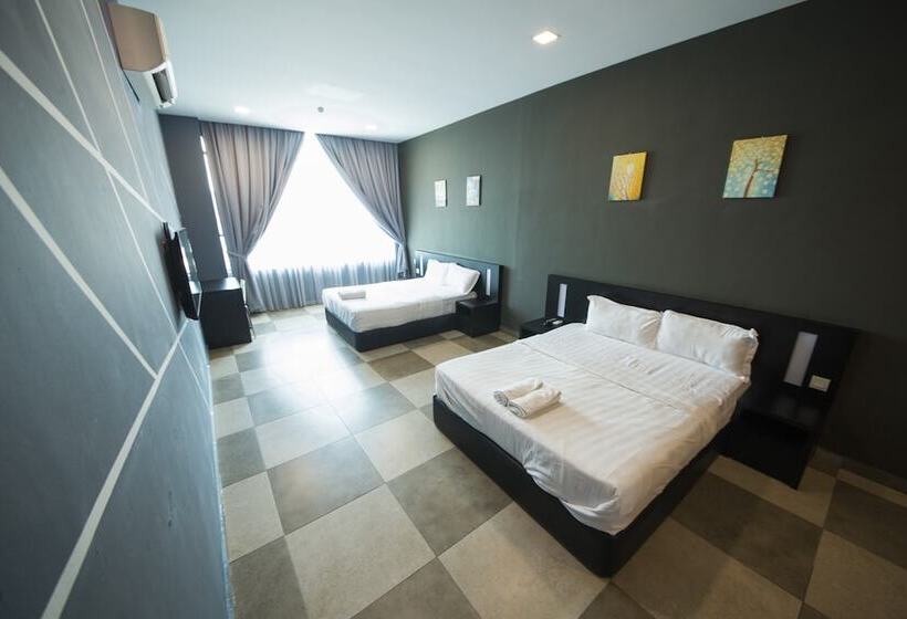 غرفة ديلوكس, Elite Hotel Muar