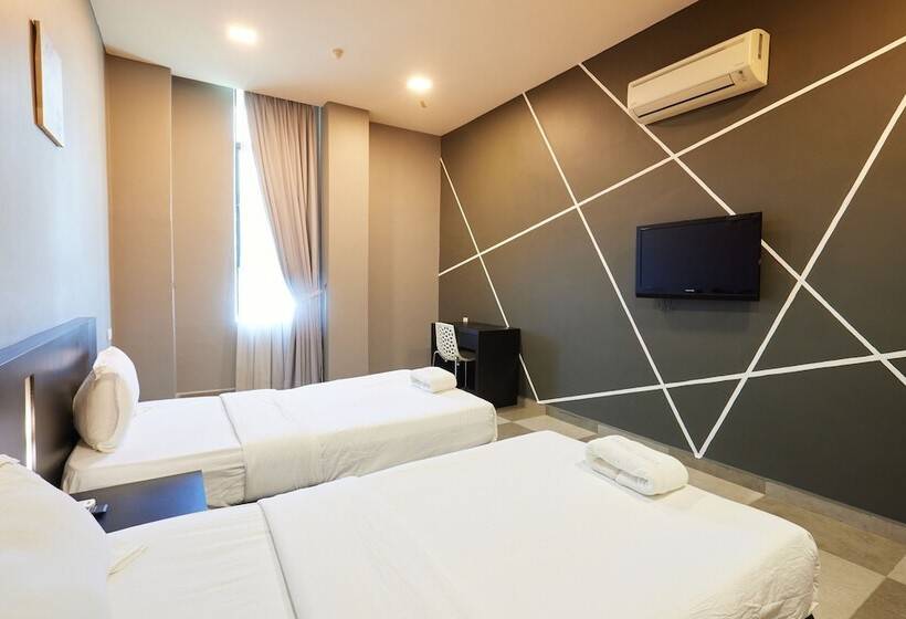 غرفة ديلوكس, Elite Hotel Muar