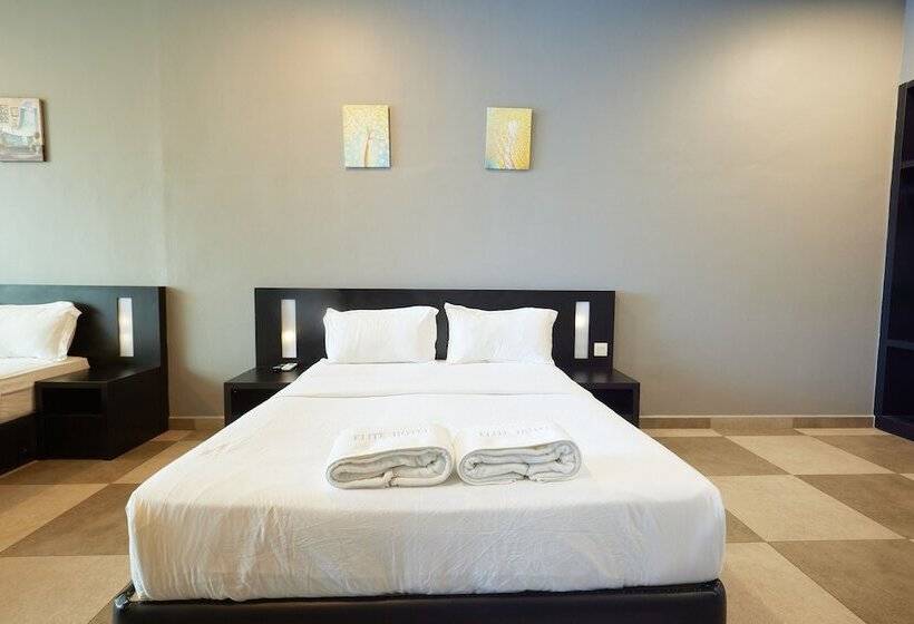 غرفة ديلوكس, Elite Hotel Muar