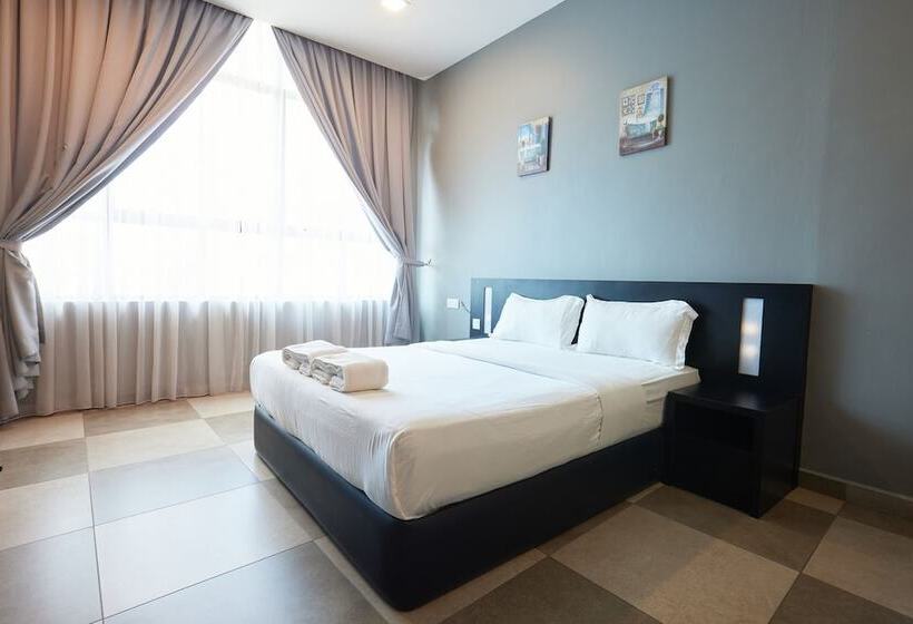 غرفة ديلوكس, Elite Hotel Muar