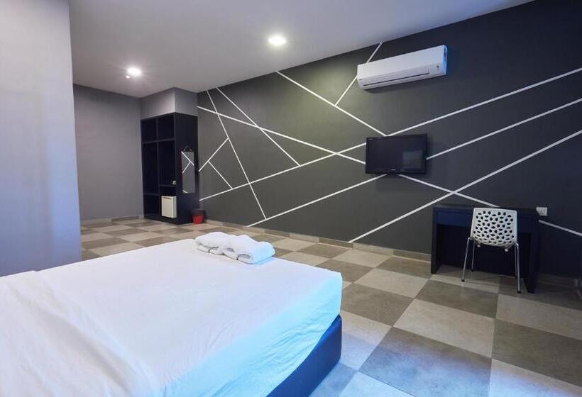 غرفة ديلوكس, Elite Hotel Muar