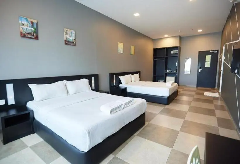 Deluxe-perhehuone, Elite Hotel Muar