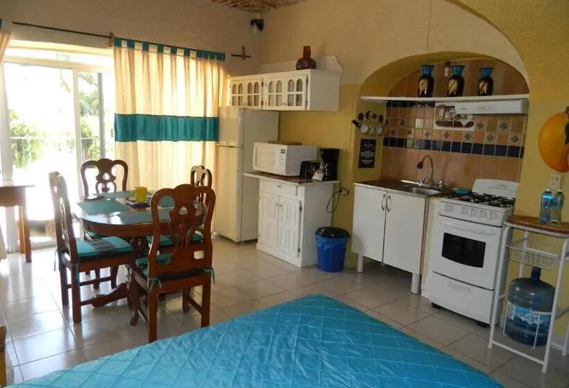 キングサイドベッドのスタンダードワンルーム, Casa De La Abuela