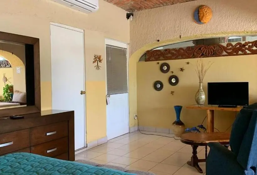 キングサイドベッドのスタンダードワンルーム, Casa De La Abuela