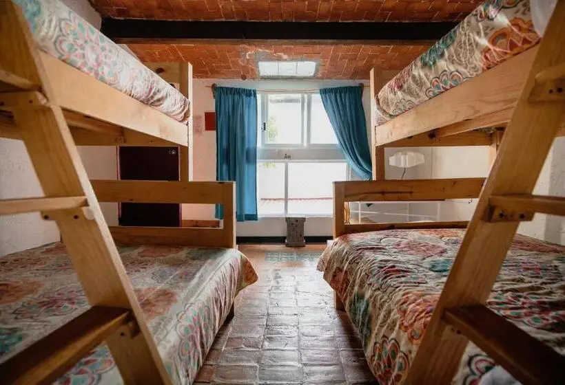 اتاق خانوادگی با سرویس بهداشتی مشترک, Hostel Mexico Df Airport