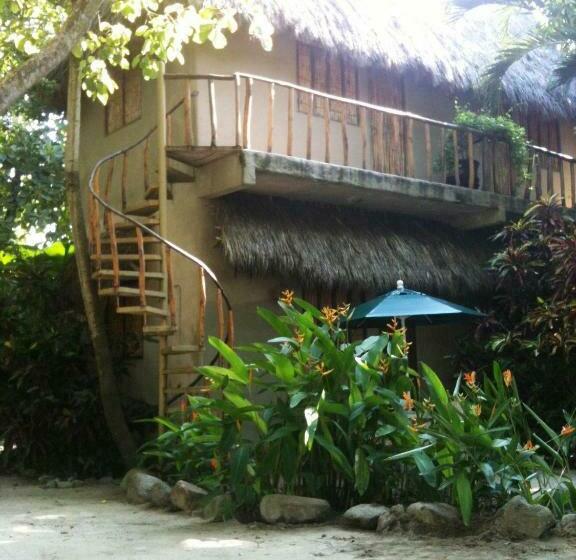 带大床的套房, Junto Al Rio Bungalows & Suites