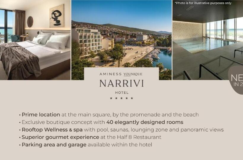 Номер Deluxe Вид на Море с Балконом, Aminess Younique Narrivi