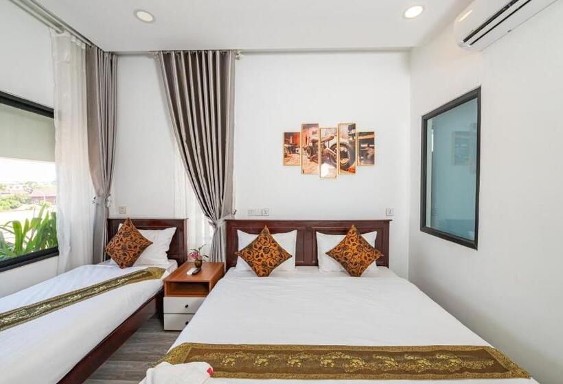 غرفة ديلوكس عائلية, Sreng Angkor Flower