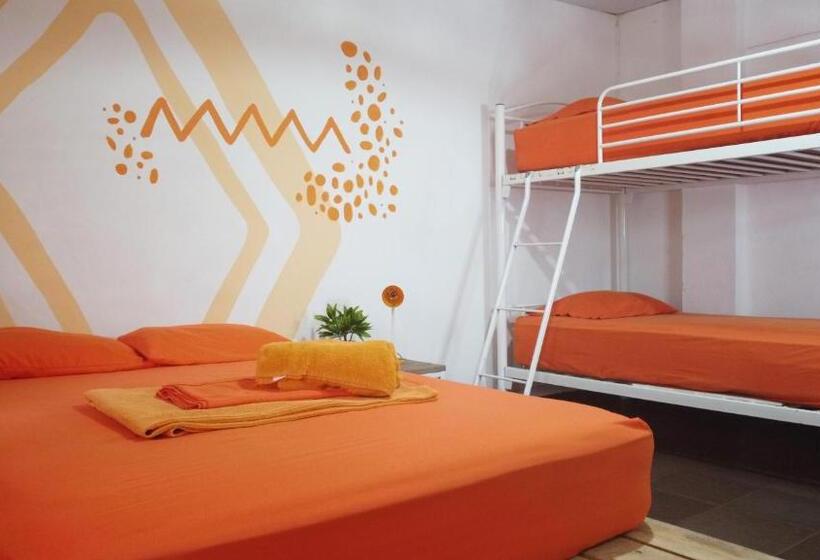 Номер Стандарт Четырехместный Совместный Санузел, Acuarela Hostal