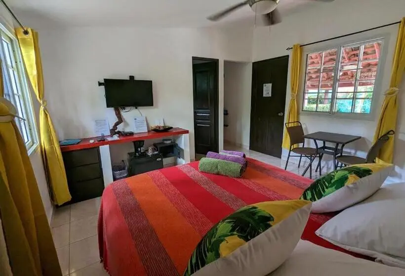 اتاق استاندارد با چشمانداز استخر, Villa Botero By Casa Mojito