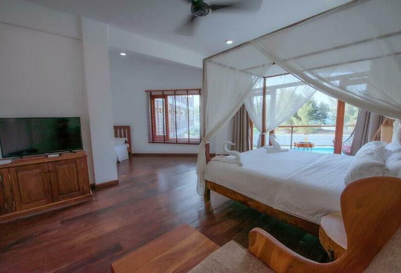 海景豪华三人间, Cardamon Hotel Nilaveli