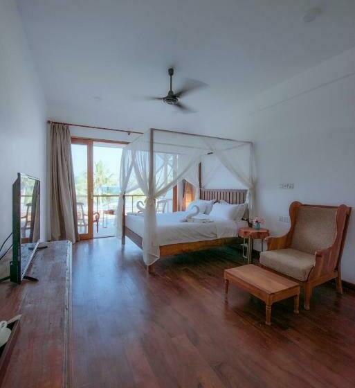 اتاق استاندارد با چشم‌انداز دریا, Cardamon Hotel Nilaveli