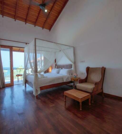 海景豪华三人间, Cardamon Hotel Nilaveli