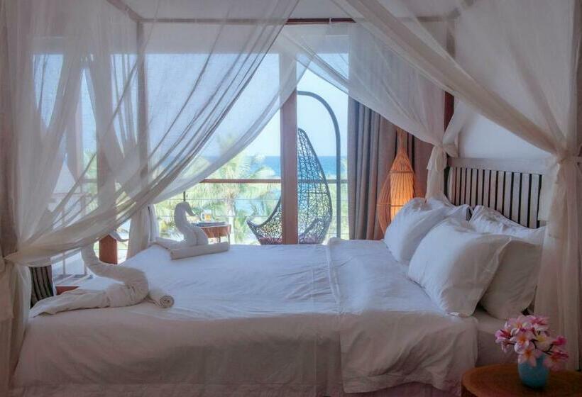 带海景的标准房, Cardamon Hotel Nilaveli