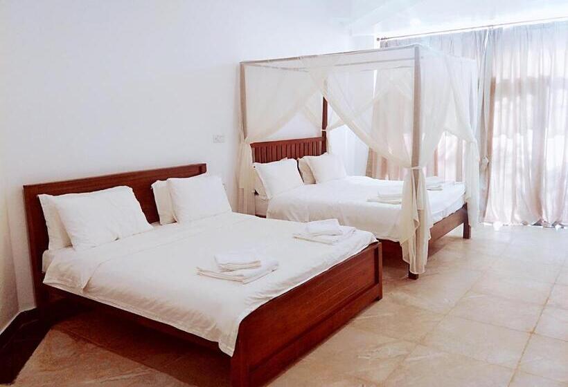 海景豪华三人间, Cardamon Hotel Nilaveli